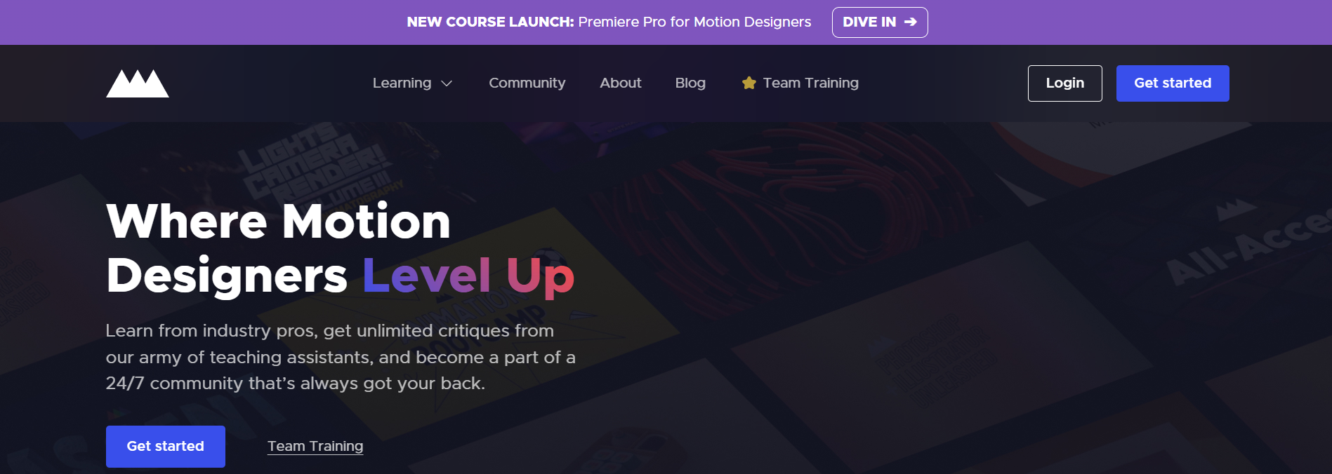 School of Motion website